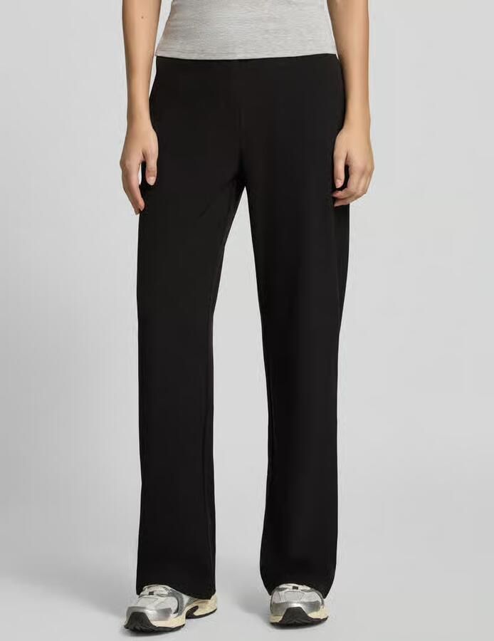 REVIEW wide fit stoffen broek met viscose - Foto 3