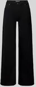 REVIEW Wide-leg jeans met middelhoge band