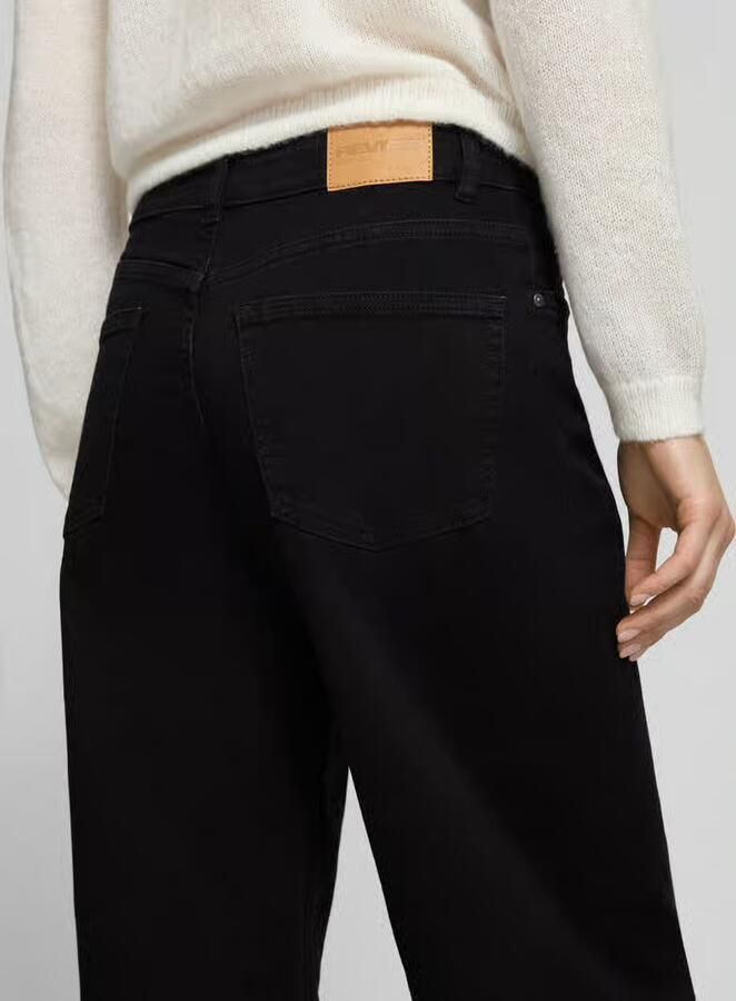 REVIEW Wide-leg jeans met middelhoge band - Foto 2