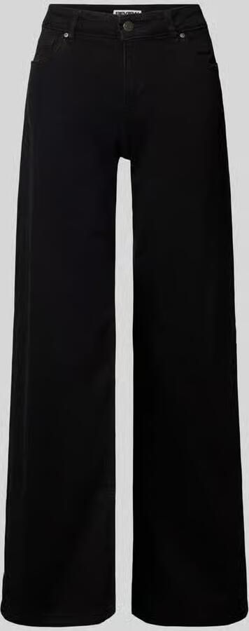 REVIEW Wide-leg jeans met middelhoge band - Foto 3