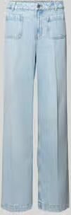 REVIEW Wide leg jeans met opgestikte zakken