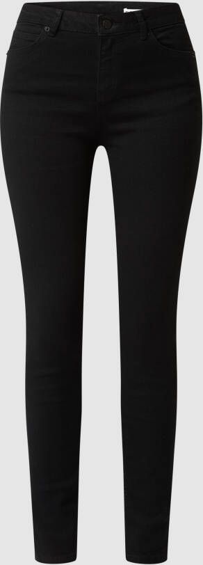 REVIEW Skinny fit high waist jeans met stretch
