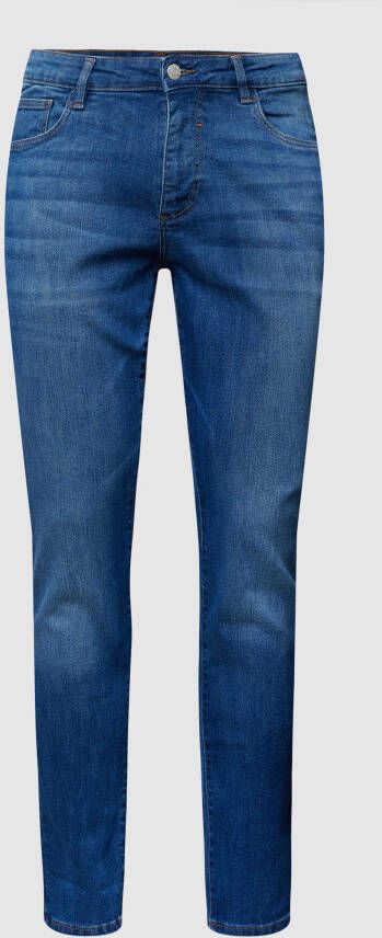 REVIEW Slim fit jeans met wassing