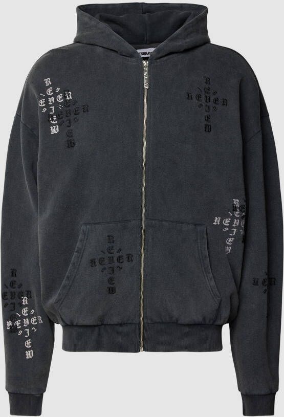 REVIEW Sweatjack met Crucifix GRUNGE-stitching