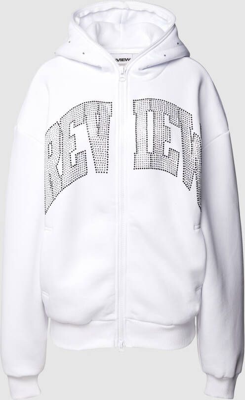 REVIEW Sweatjack met labeldetail