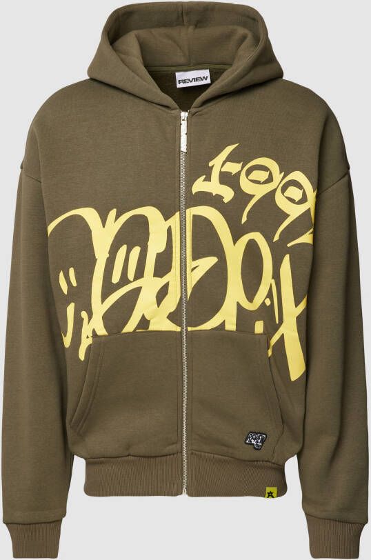 REVIEW Sweatjack met graffitiprint