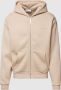 REVIEW Essentials hoodie met ritssluiting en logo - Thumbnail 1