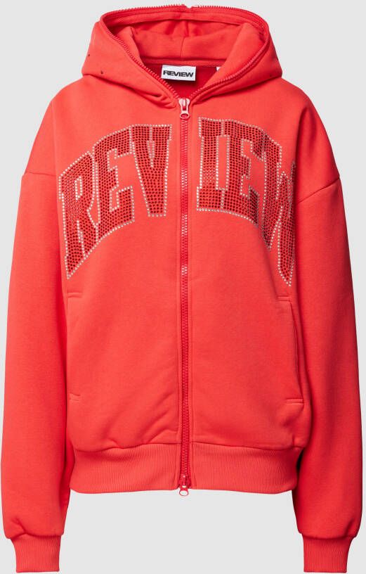 Review Sweatjack met BLING-stitching