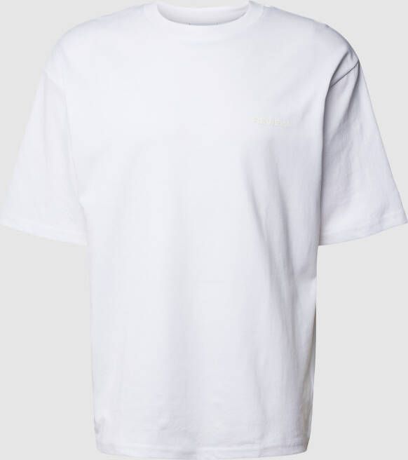 REVIEW T-shirt met labeldetail