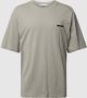 REVIEW T-shirt met labeldetail model 'BASIC' - Thumbnail 1