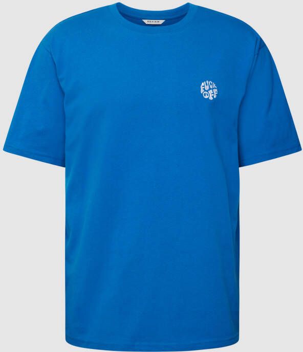 REVIEW T-shirt met motiefstitching model 'ICON TEE'