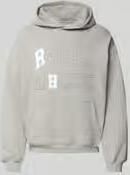 RHUDE Oversized hoodie met logostitching