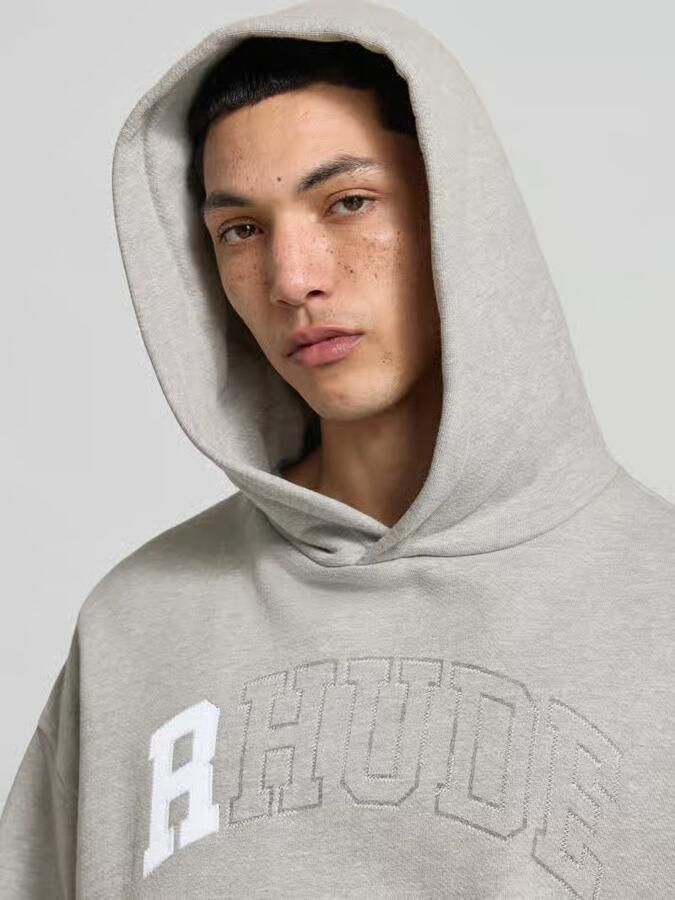 RHUDE Oversized hoodie met logostitching