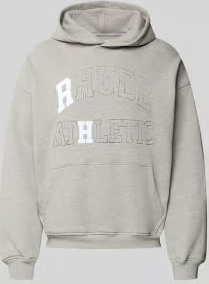 RHUDE Oversized hoodie met logostitching - Foto 2