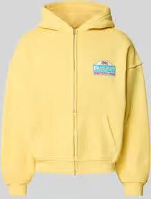 RHUDE oversized sweatjack met rallye-print