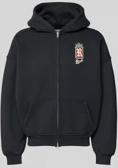 RHUDE oversized sweatjack van katoen - Foto 2
