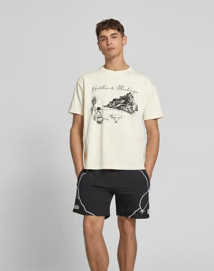 RHUDE regular fit T-shirt met motiefprint - Foto 2