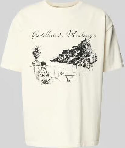 RHUDE regular fit T-shirt met motiefprint - Foto 3
