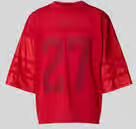 RHUDE relaxed fit T-shirt met 3 4-mouwen