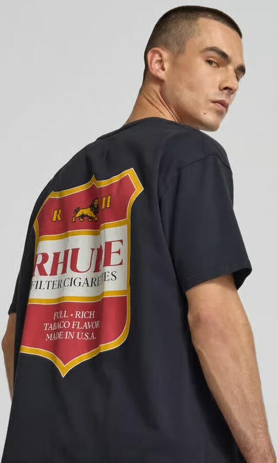 RHUDE relaxed fit T-shirt met logoprint - Foto 2