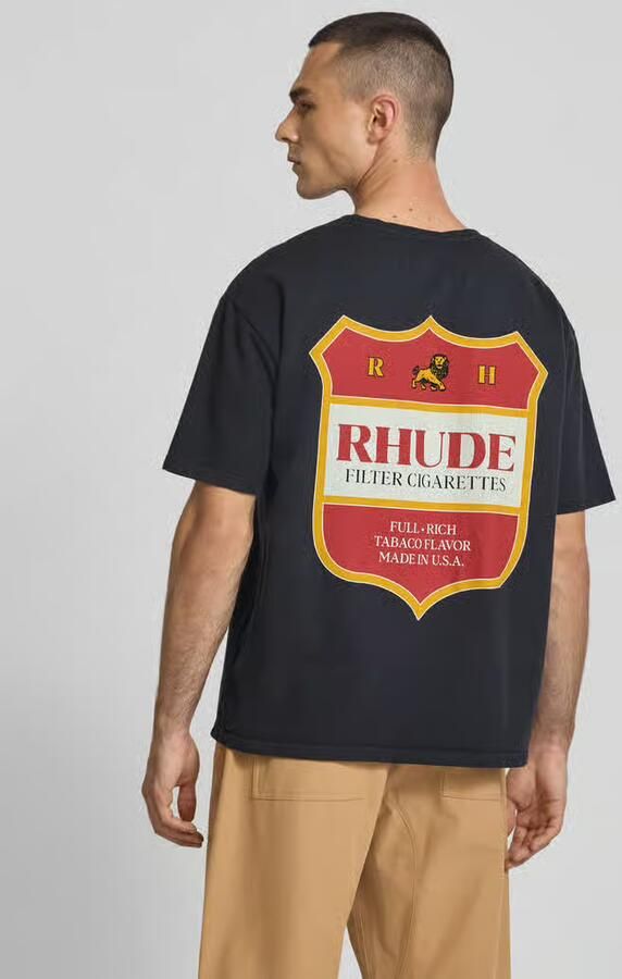 RHUDE relaxed fit T-shirt met logoprint - Foto 2