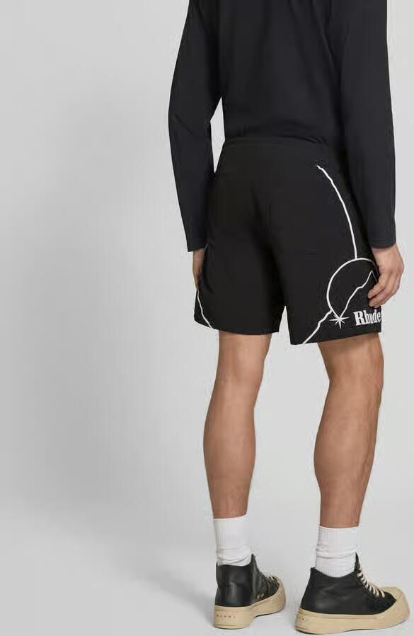 RHUDE Shorts met labelstitching - Foto 3