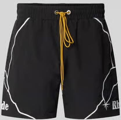 RHUDE Shorts met labelstitching - Foto 3