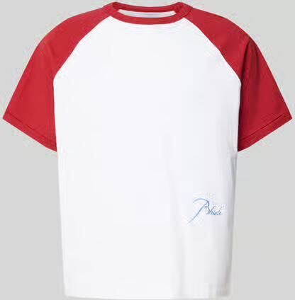 RHUDE T-shirt met label-stitching - Foto 2