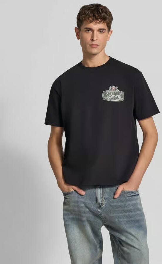 RHUDE T-shirt met labelprint - Foto 2