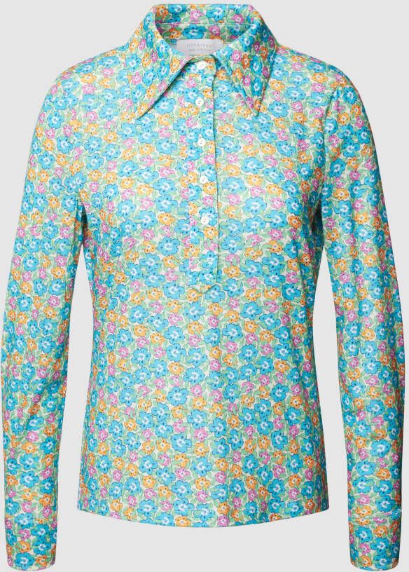 Rich & Royal Blouse met platte kraag