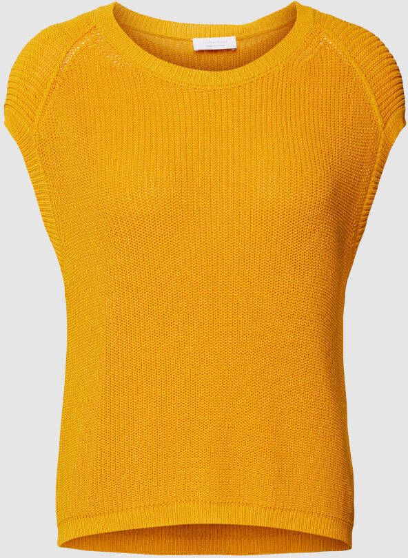 Rich & Royal Gebreid shirt met ronde hals