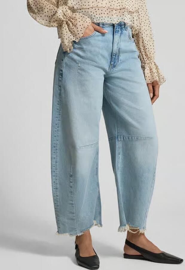 Rich & Royal barrel fit Jeans in Used-look - Foto 2