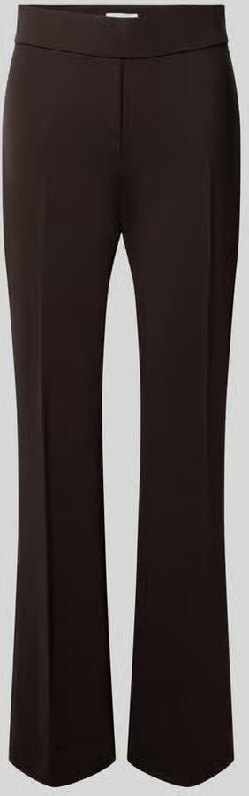 Rich & Royal Bell bottom van viscosemix met vouwplooi