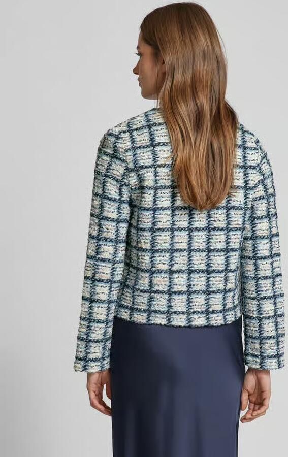 Rich & Royal Korte blazer Met glinsterende details in de wol - Foto 7