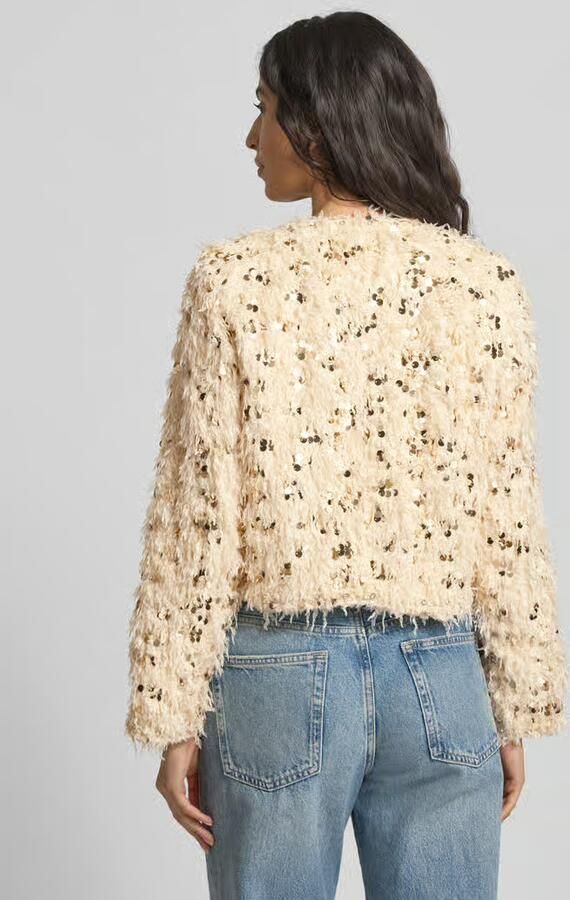Rich & Royal Blazer met pailletten