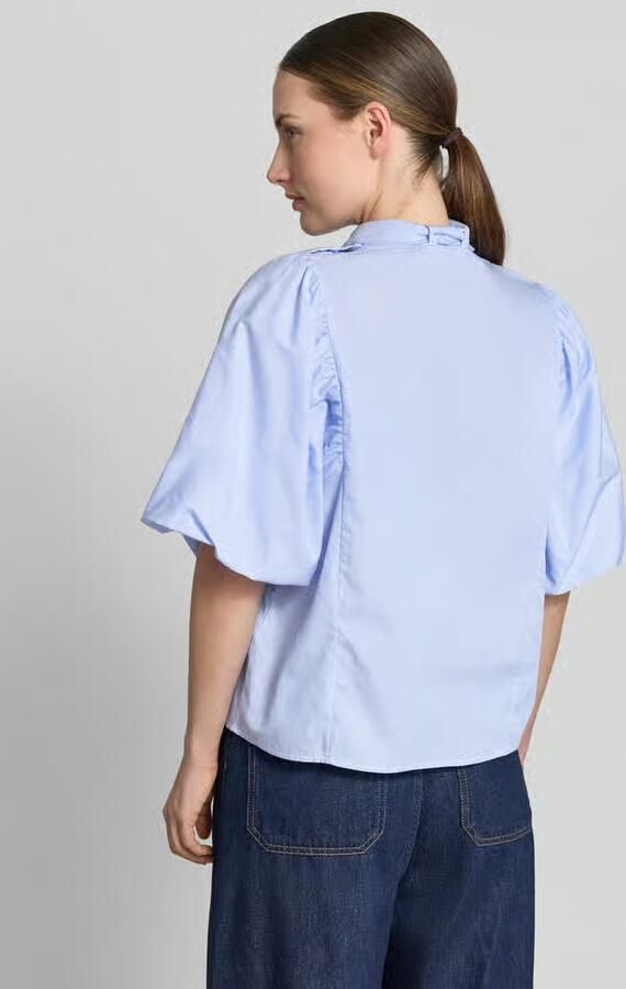 Rich & Royal Blouse met strik en ballonmouwen - Foto 3