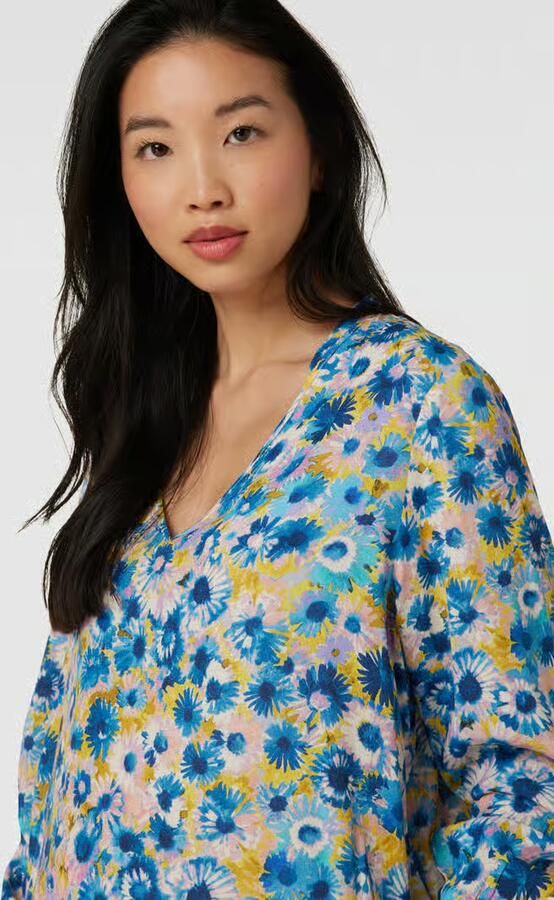 Rich & Royal Blouseshirt met bloemenmotief