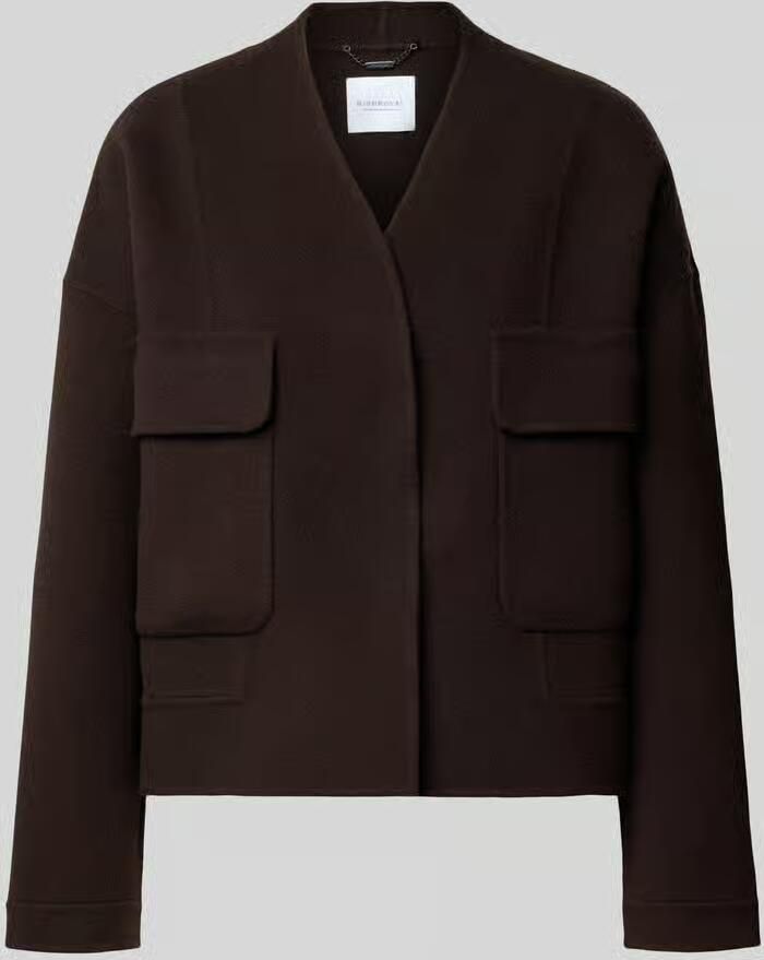 Rich & Royal Blouson van wol met klepzakken