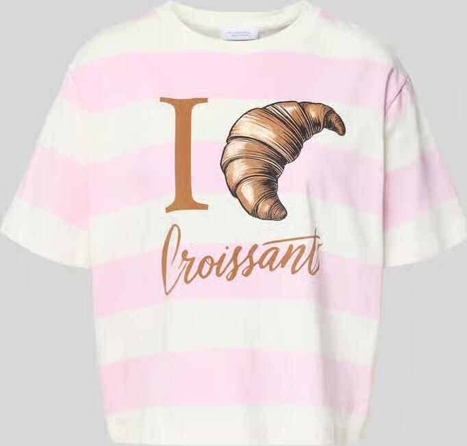 Rich & Royal Boxy fit T-shirt met motiefprint - Foto 2