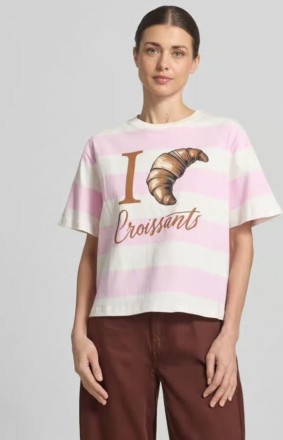 Rich & Royal Boxy fit T-shirt met motiefprint - Foto 2