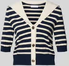 Rich & Royal Cardigan van viscosemix met 1 2-mouwen