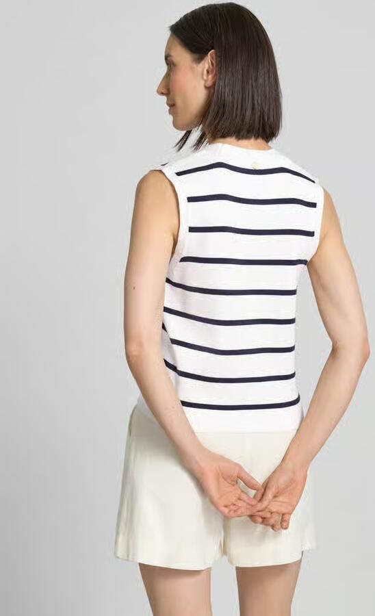Rich & Royal Gebreid gilet met V-hals