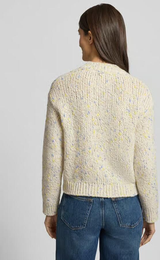 Rich & Royal Gebreid jack met knoopsluiting