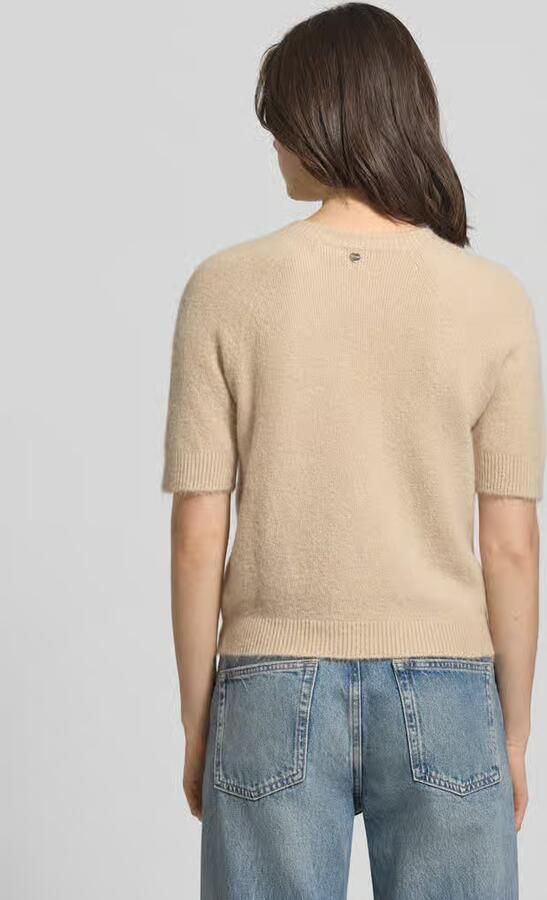 Rich & Royal Gebreid shirt met ronde hals en 1 2-mouwen