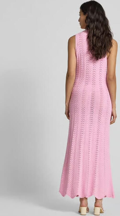 Rich & Royal Gebreide jurk met ronde hals