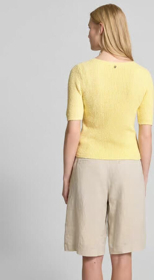 Rich & Royal Gebreide pullover met 1 2-mouwen