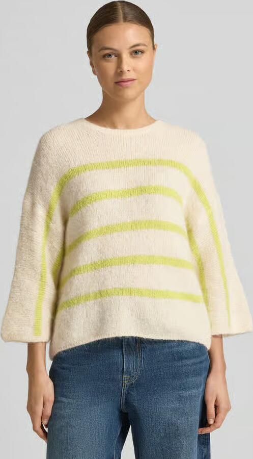Rich & Royal Gebreide pullover met 3 4-mouwen - Foto 3