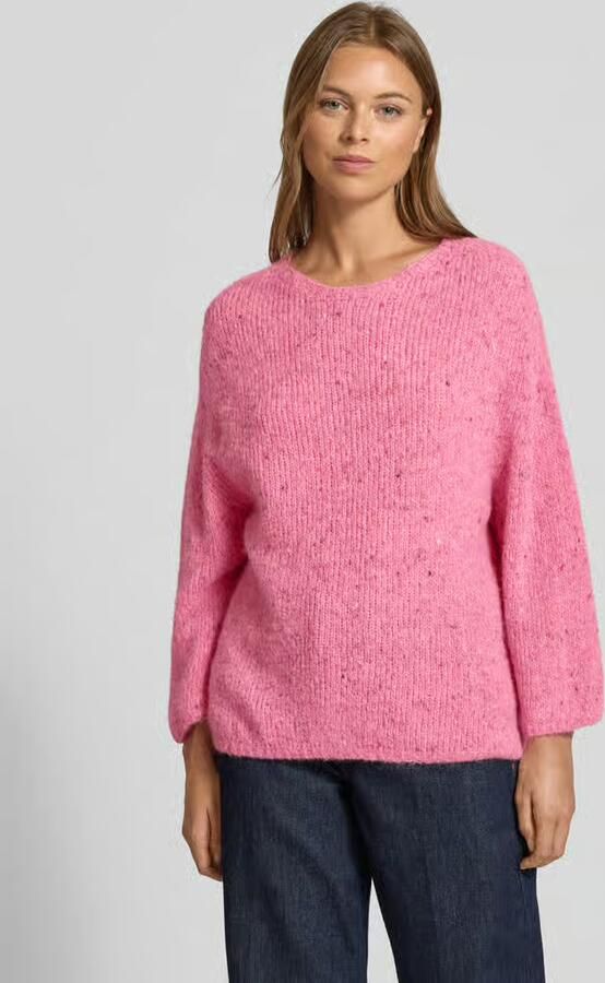 Rich & Royal Gebreide pullover met alpaca en 3 4-mouwen - Foto 2