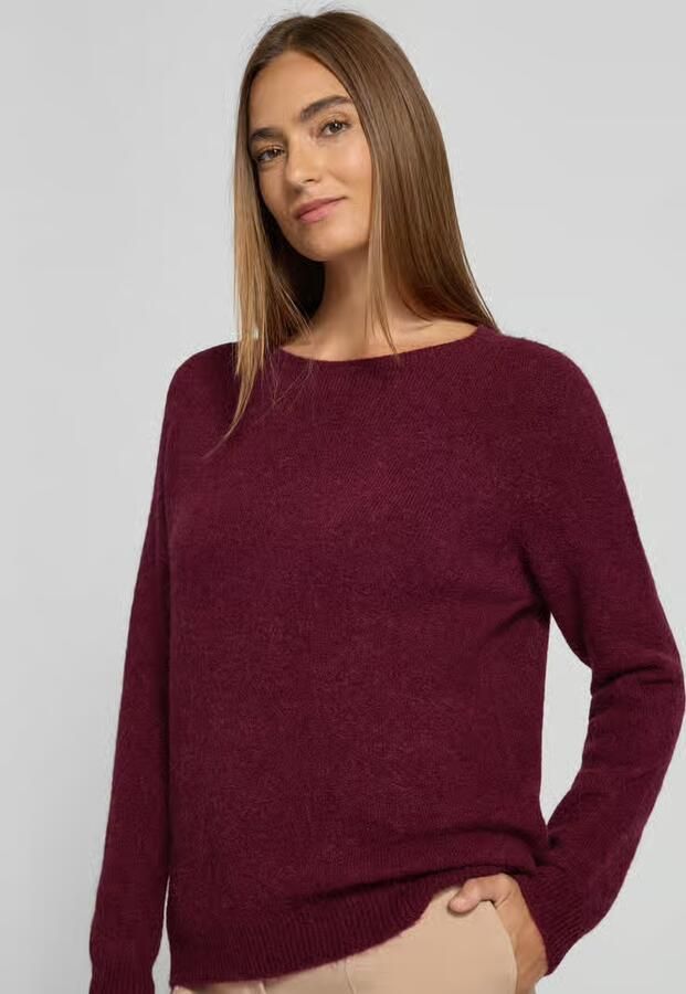 Rich & Royal Gebreide pullover met ribboorden