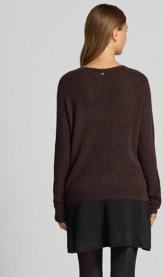 Rich & Royal Gebreide pullover met ribboorden